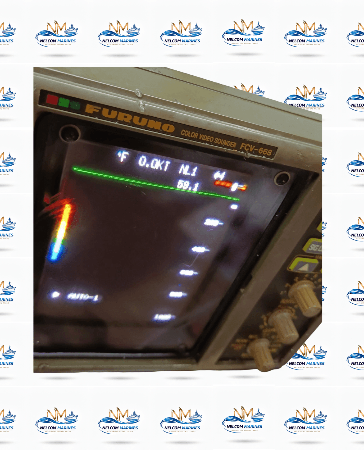 Used FURUNO FCV-668 MARINE ECHO SOUNDER from Alang - Thumbnail 4